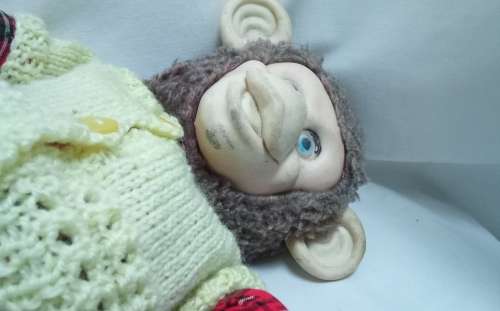 Vintage Rubber monkey