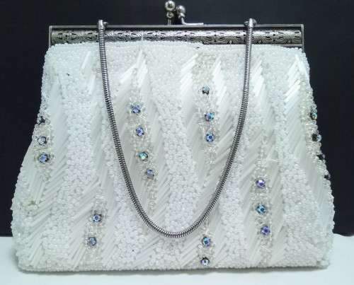 Exquisite beaded evening bag - 1950`s