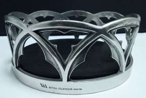 Royal Selangor pewter bottle coaster