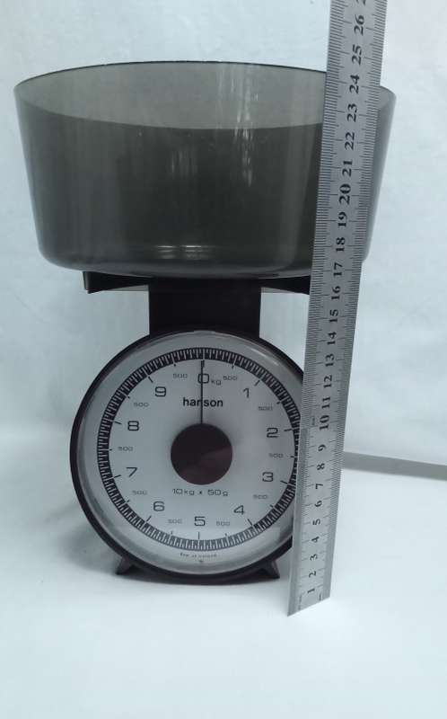 Vintage Hansen kitchen scale - made in Ireland