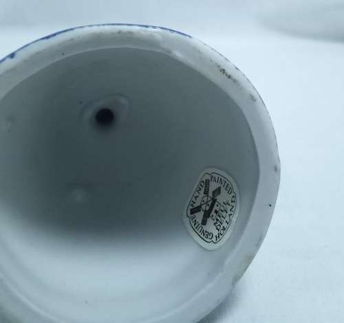 Lovely vintage Delft milk maid bell