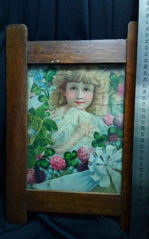 Vintage framed picture