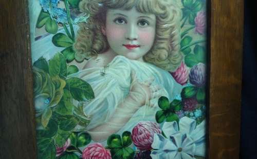 Vintage framed picture