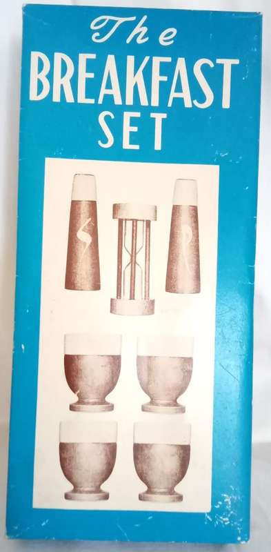 Vintage unused `Breakfast set` original box