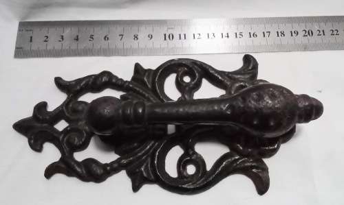 Vintage cast iron door knocker