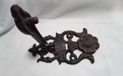 Vintage cast iron door knocker