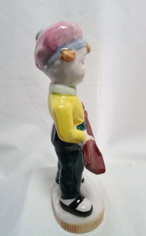 Cute Vintage Kingsway figurine - boy with spade