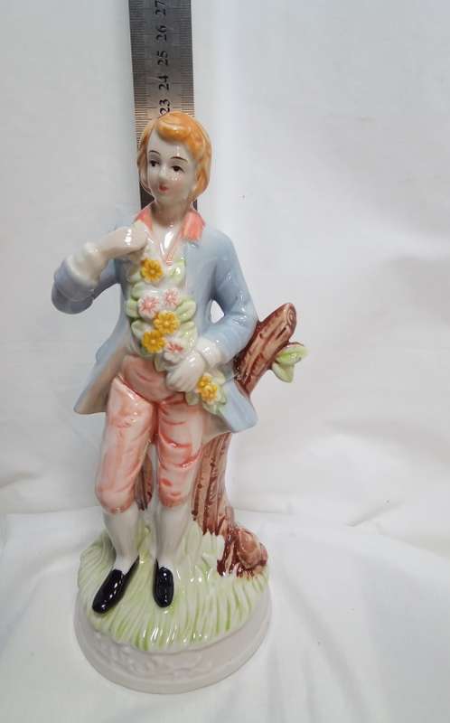 Attractive Vintage young man figurine