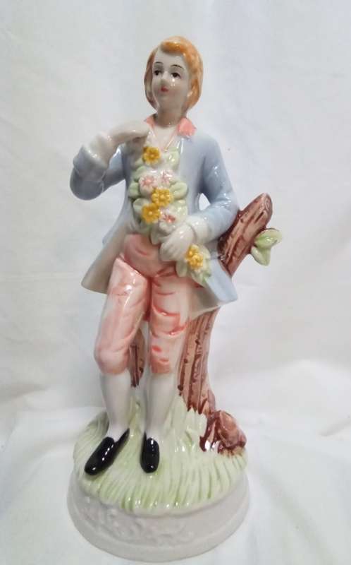 Attractive Vintage young man figurine