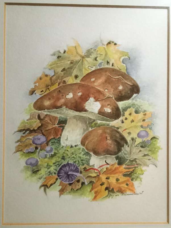 Three beautiful original watercolour paintings