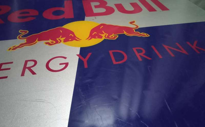 Red Bull light box