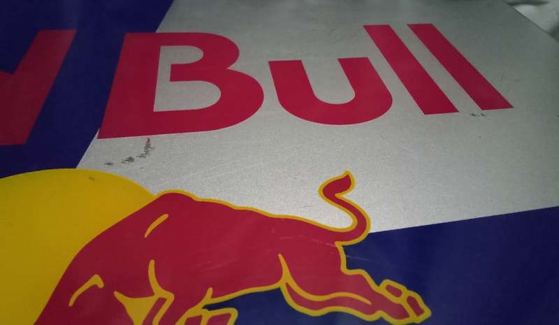 Red Bull light box