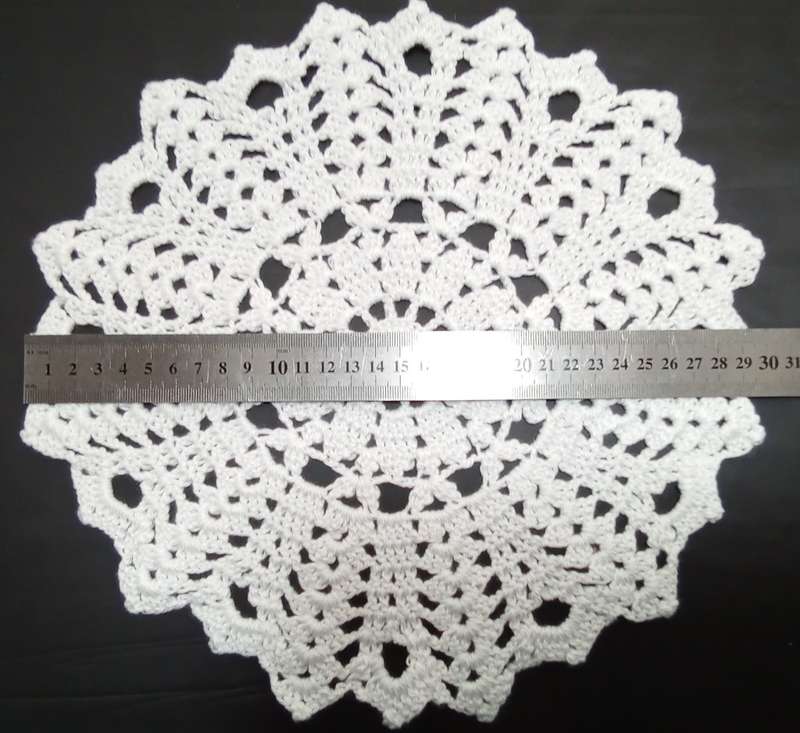 Vintage hand crocheted doily