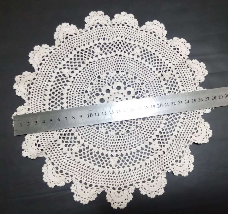 Vintage hand crocheted doily