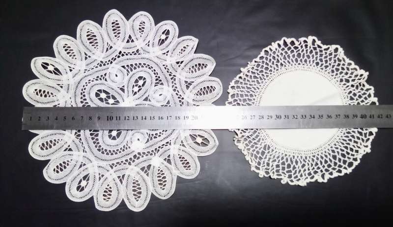 Two Vintage doilies