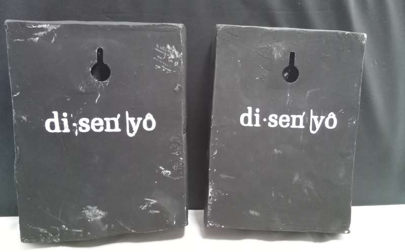 Two beautiful Disenyo 3 dimensional wall tiles