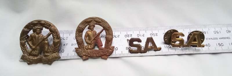 South Africa Skiet Commando badges/titles
