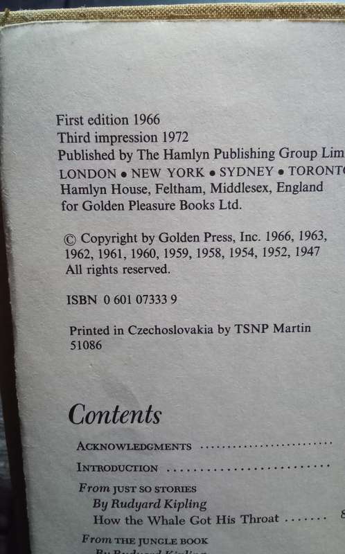 The Children`s Treasury of Literature in Colour