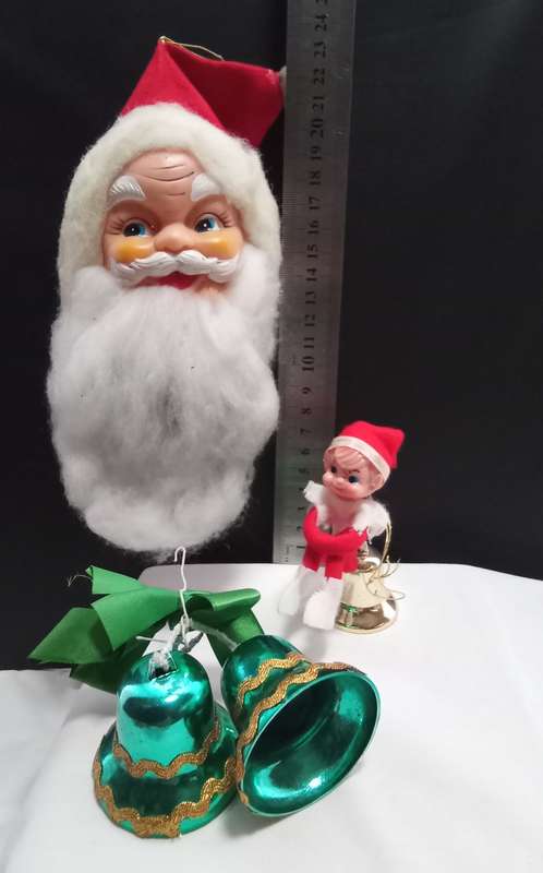 Beautiful Vintage Christmas lot of 3 items