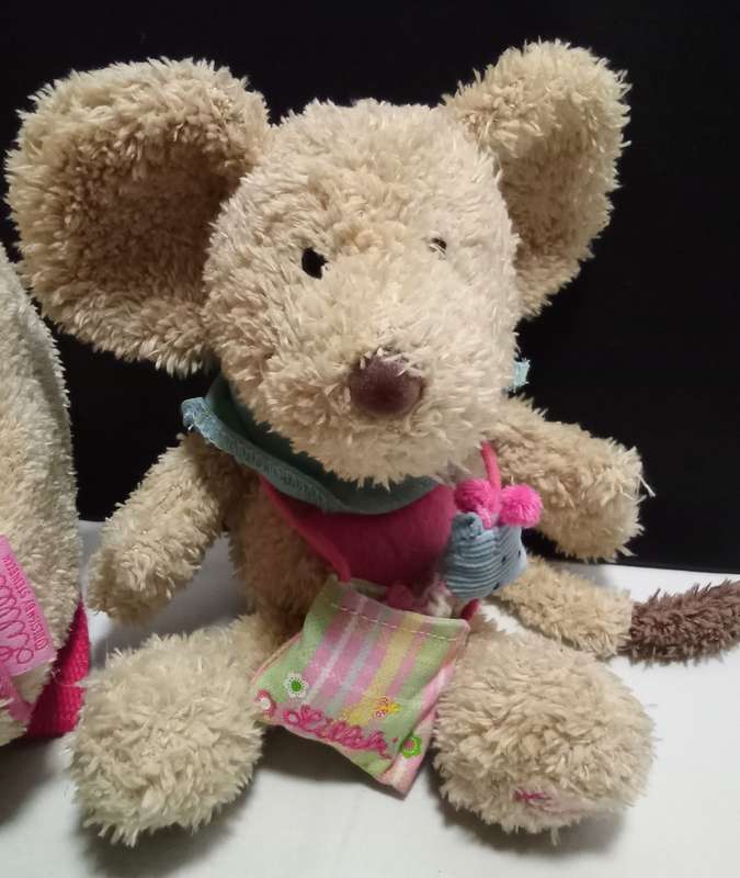 Nici Steinbeck Lillebi Backpack and little mouse with bag