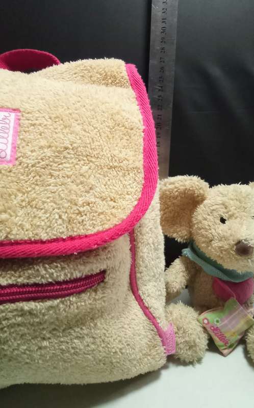 Nici Steinbeck Lillebi Backpack and little mouse with bag