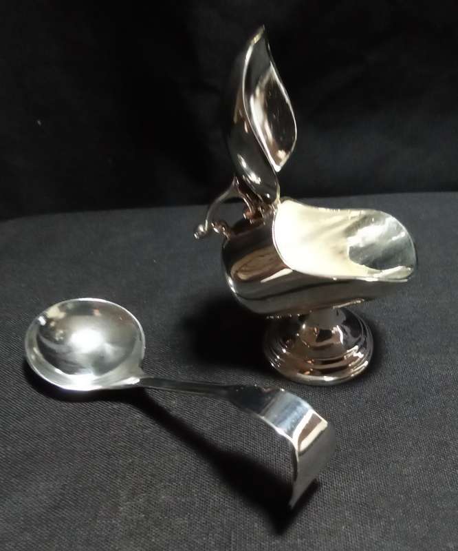 Small Salt Saleron and ladle