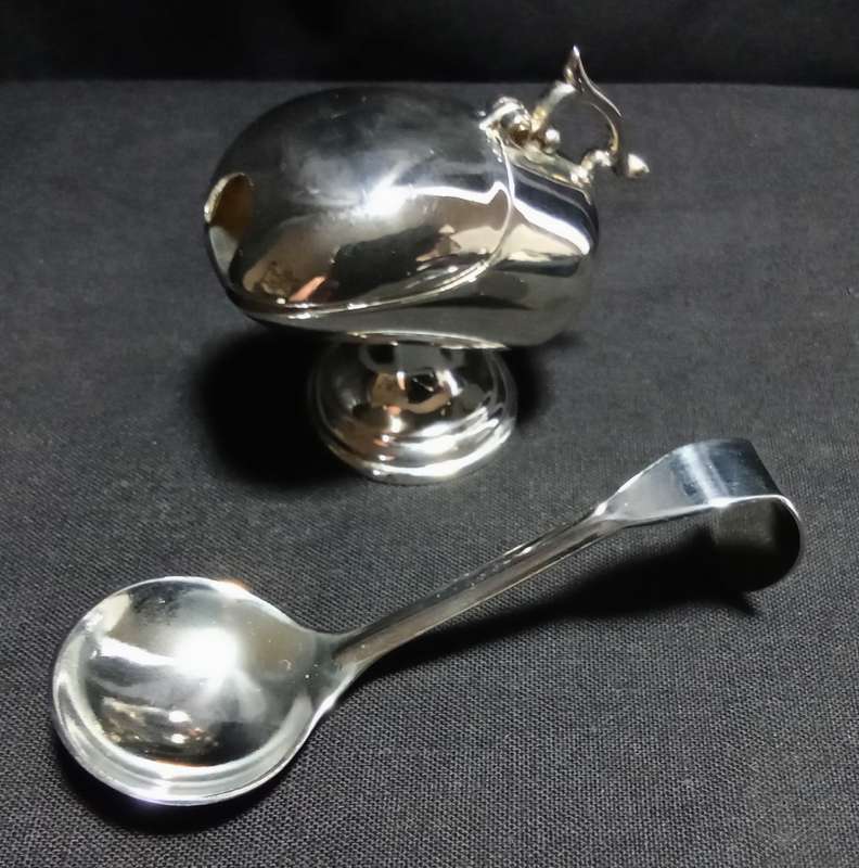 Small Salt Saleron and ladle