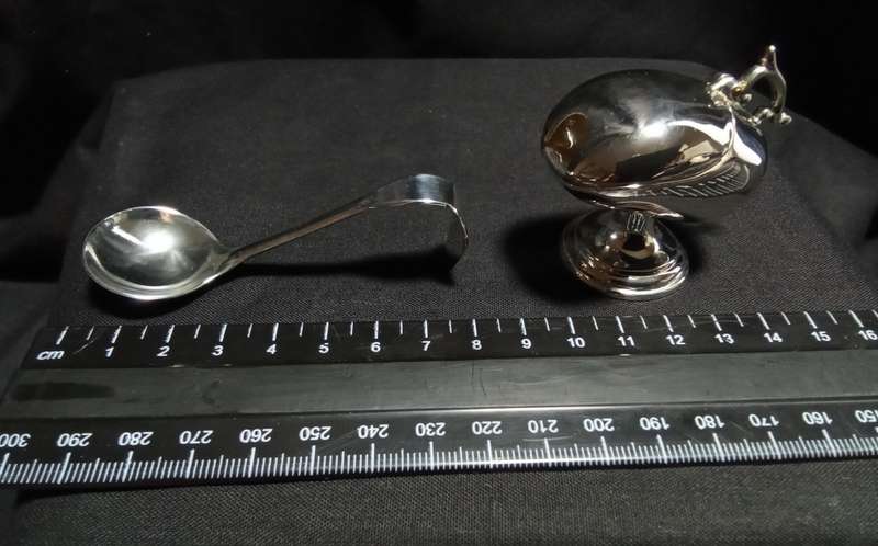 Small Salt Saleron and ladle