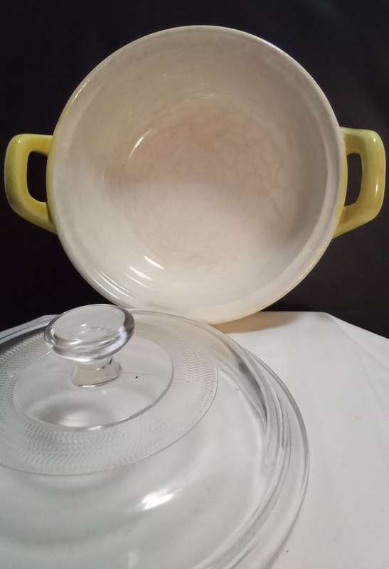 Cutest small vintage Villeroy & Boch casserole dish with lid