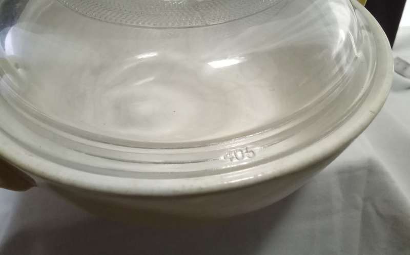Cutest small vintage Villeroy & Boch casserole dish with lid