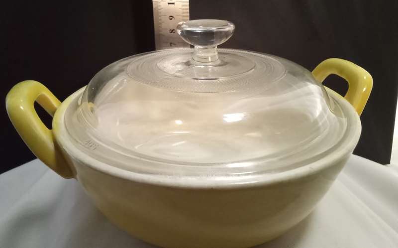 Cutest small vintage Villeroy & Boch casserole dish with lid