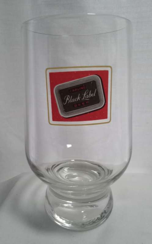 Vintage Black Label glass