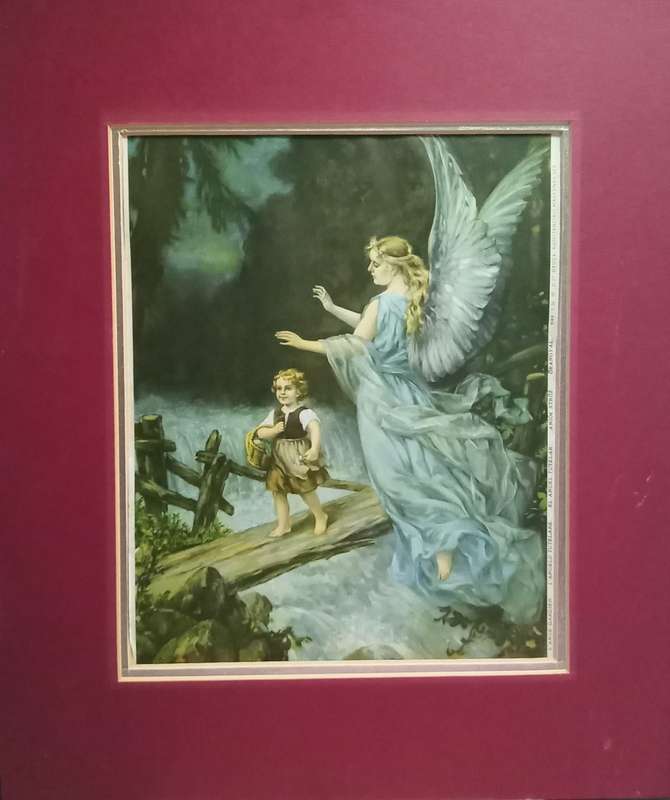 Vintage unframed print