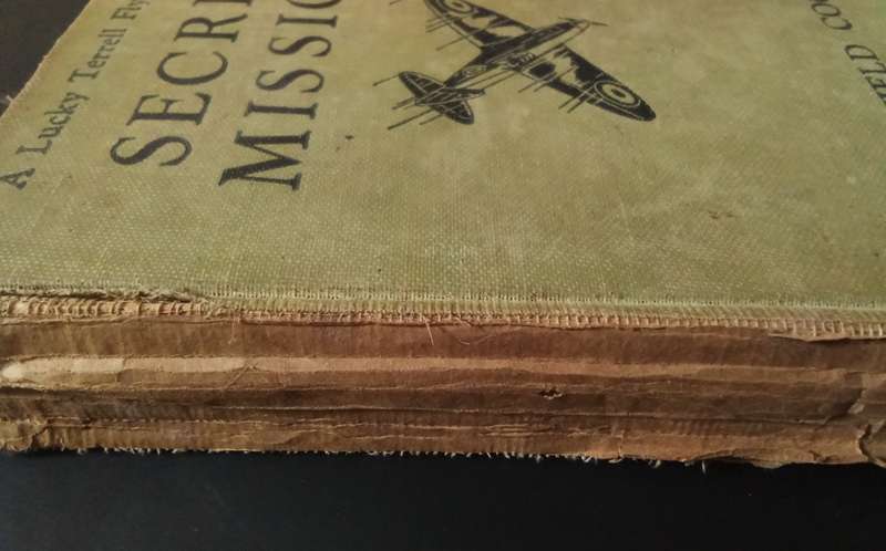 SECRET MISSION: A Lucky Terrell Flying Story, by Cook, Canfield (1943)