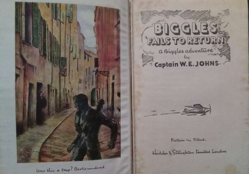 Biggles Fails to Return - JOHNS, W.E.  (1950)