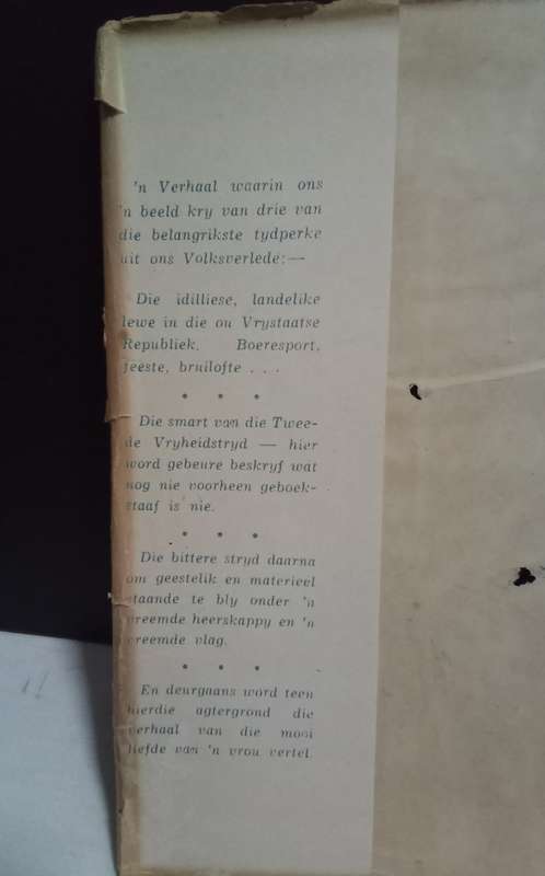 Volharding - Lewe en Lotgevalle van `n Boeregesin- Sampat (1947)