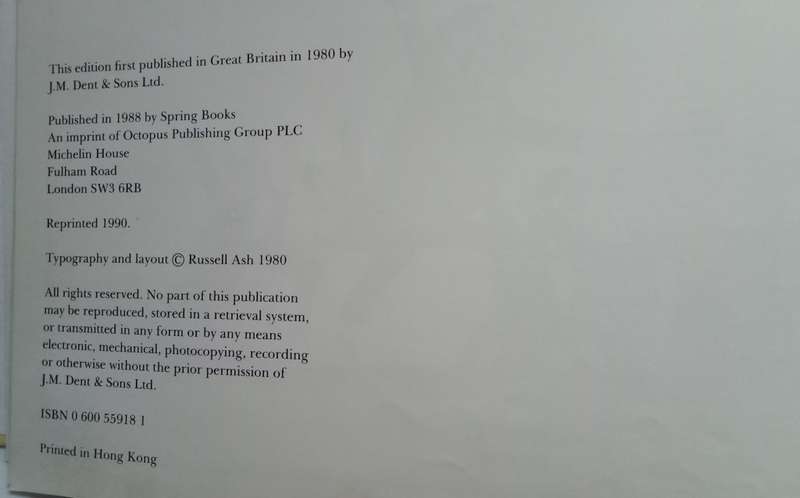 EDWARD LEAR`S BOOK of NONSENSE (1990)