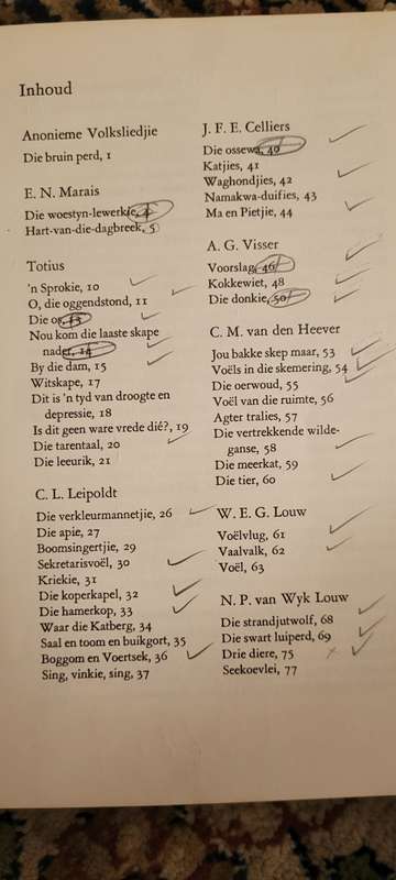 Faune, `n Bloemlesing oor die dier in die Afrikaanse poësie - T.T. Cloete (samesteller)