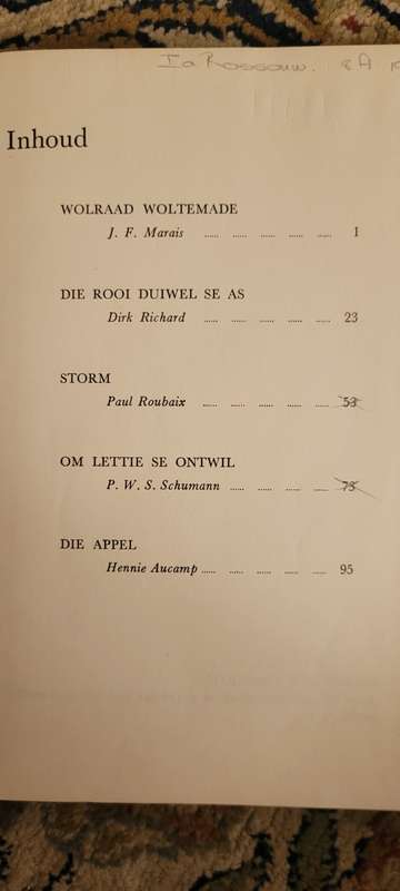 WOLRAAD WOLTEMADE  dramaloog   1965  J.F. Ma