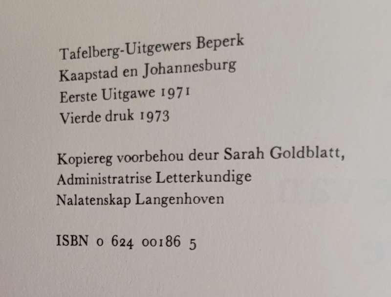 Die Erwe Van Ons Vaadre - C.J. Langenhoven