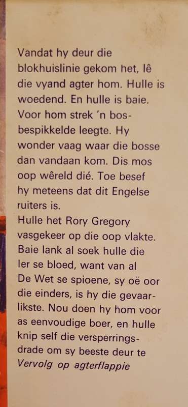 OË OOR DIE EINDERS - H.J. Vermaas 1967
