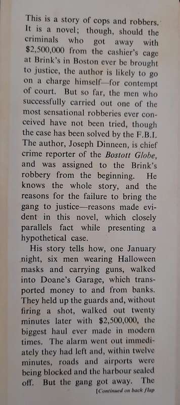 The Anatomy of a Crime - Joseph F. Dinneen 1955
