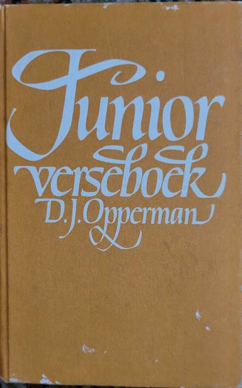 Junior Verseboek -  D.J. Opperman 1980