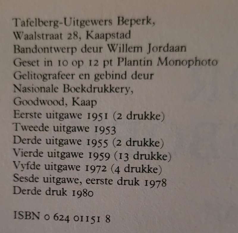 Junior Verseboek -  D.J. Opperman 1980