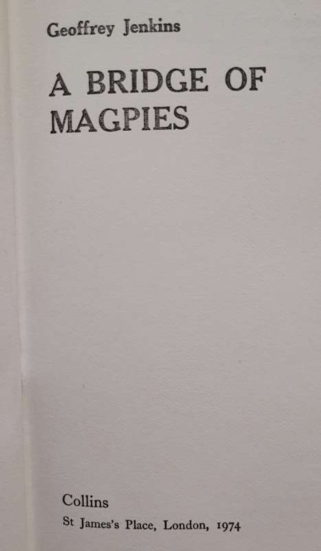 A BRIDGE MAGPIES  - Geoffrey Jenkins 1974