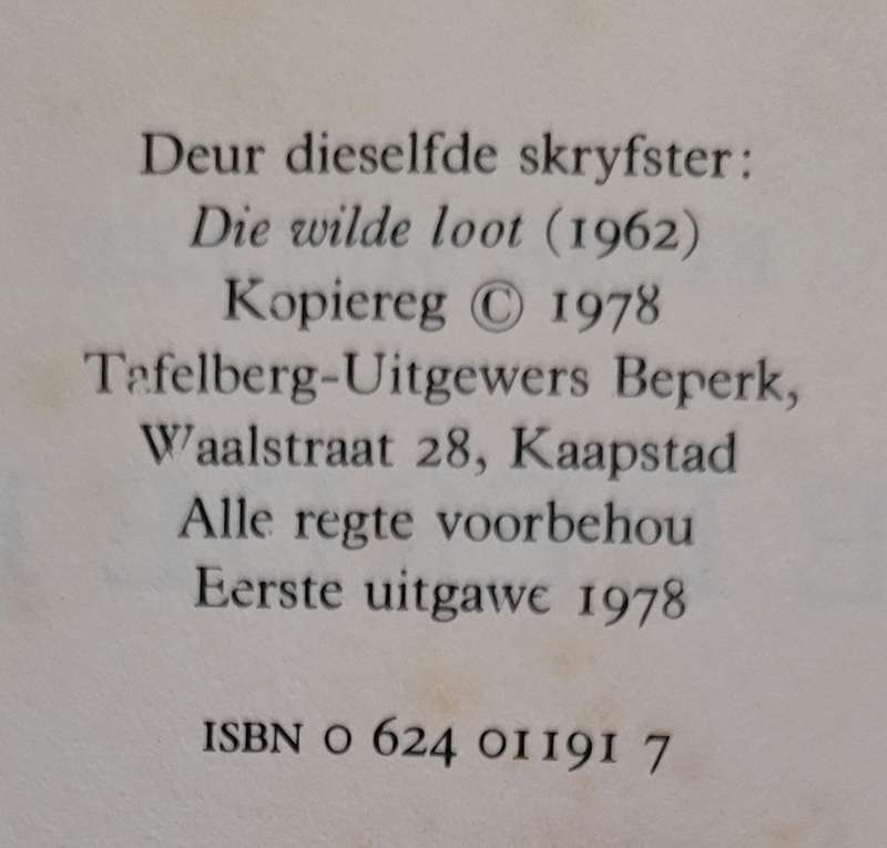 Die Derde Rit - Elise Muller  1978