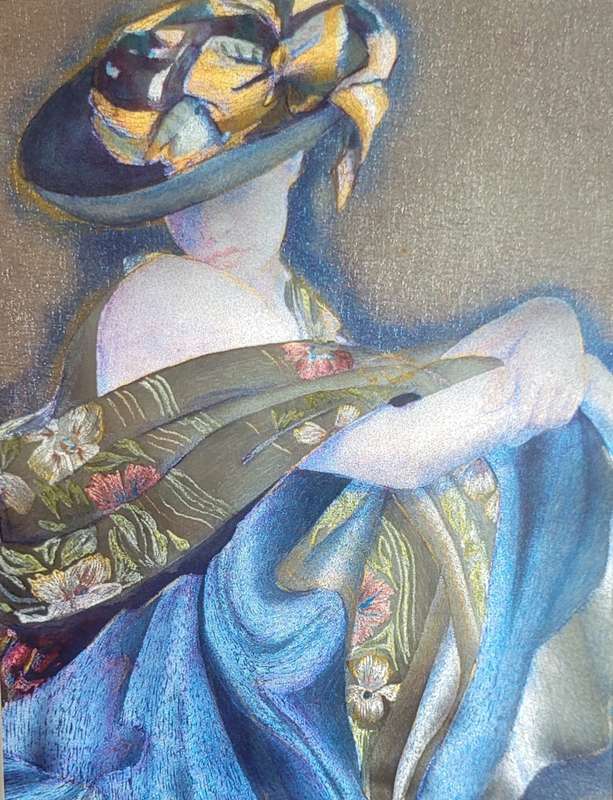 Framed DUFEX FOIL PRINT set (Minetta & Elloise)  by YOSHIMI PIERROT