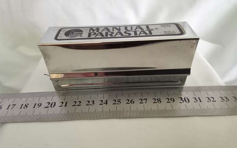 Vintage Parastat Manual Model MKIIA vinyl record cleaning kit by Cecil E Watts