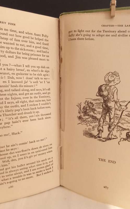THE ADVENTURES  HUCKLEBERRY  FINN  -  MARK TWAIN 1958