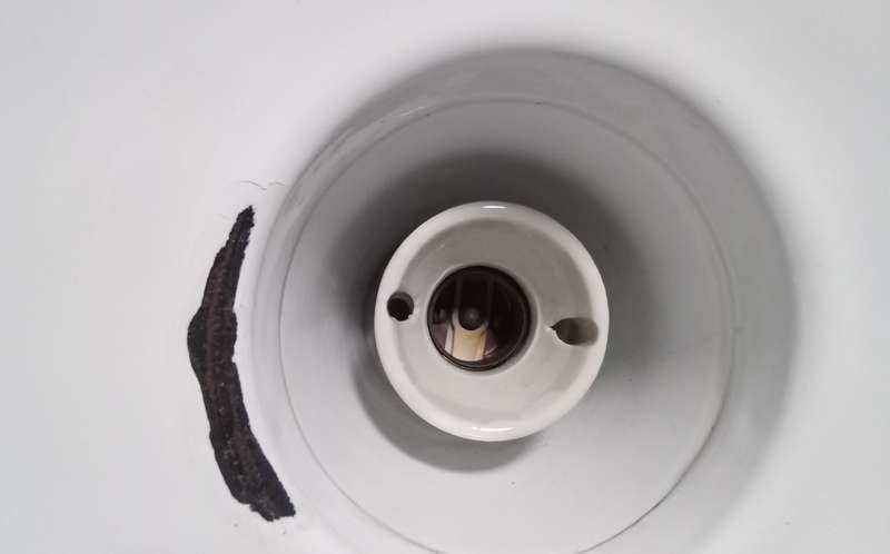 Vintage Industrial Enamel Light